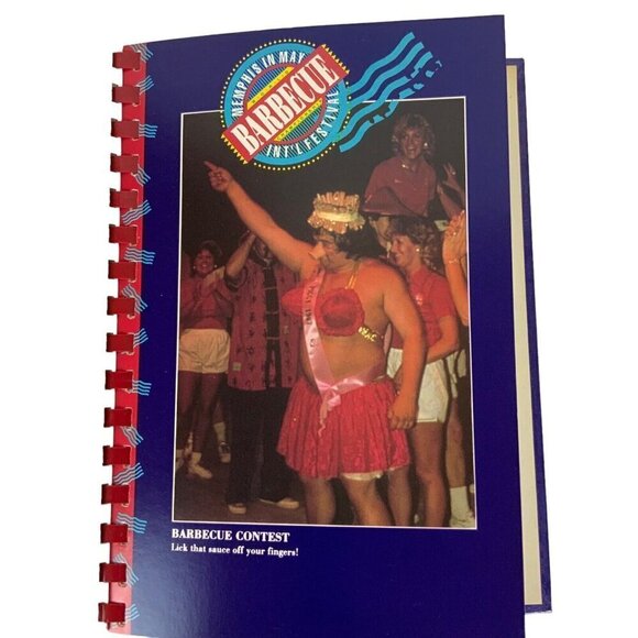 Memphis in May International Festival Cookbook Hardcover Spiral 1989 Tennessee - Picture 11 of 14